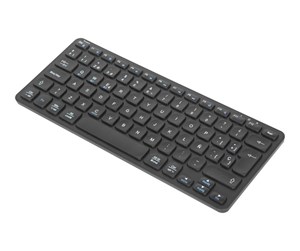 Tastatur - Targus - keyboard - multi-device compact - QWERTY - Spanish - black Input Device - Tastatur - Spansk - Svart - AKB862ES