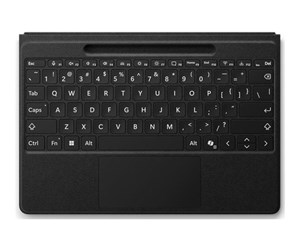 Tastatur - Microsoft Surface Pro Flex Keyboard - keyboard - with accelerometer trackpad Surface Slim Pen 2 storage and charging tray - black Input Device - Tastatur - Svart - ZRA-00010