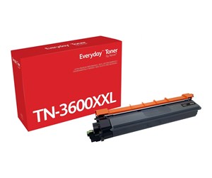 Printertilbehør blekk/toner - Xerox Everyday - black - compatible - toner cartridge (alternative for: Brother TN-3600XXL) - Green World Alliance return programme - Laser toner Svart - 006R04868