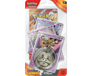 Pokemon - Pokemon TCG Booster with Coin and 3 Promo Cards - Scarlet & Violet Surging Sparks - POK85948