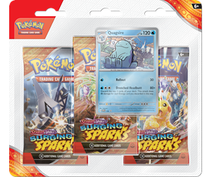 Pokemon - Pokemon TCG 3-Pack Booster with Promo Card - Scarlet & Violet Surging Sparks - POK85938