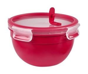 Kjøkkentilbehør - EMSA CLIP & MICRO - food storage container - red - 1.1 L - N1060500