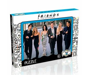 Puslespill - Winning Moves Puzzle - Friends Banquet (1000 pieces) Gulv - 5036905042246