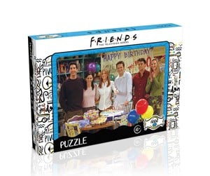 Puslespill - Winning Moves Puzzle - Friends Happy Birthday (1000 pieces) Gulv - 5036905041867