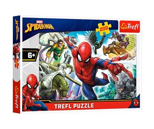 Puslespill - Trefl Puzzle - Spider-man - Born to be a superhero (200 pieces) Gulv - TFL13235