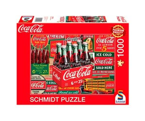 Puslespill - Schmidt Puzzle - Coca Cola classic (1000 pieces) Gulv - SCH9914