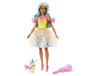 Dukker, Bamser & Utstyr - Barbie A Touch of Magic Fashion Doll Blue Hair - JCW51