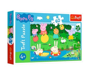 Puslespill - Trefl Puzzle - Peppa Pig - Holiday fun (60 pieces) Gulv - TFL17326