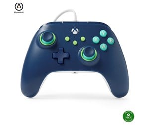 Spill - Tilbehør - PowerA Wired Controller for Xbox Series X|S - Mariner Blue - XBGP0380-01