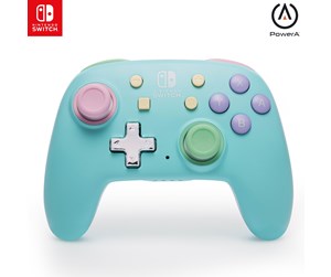 Spill - Tilbehør - PowerA Nano Enhanced Wireless Controller for Nintendo Switch - Spring Dream - NSGP0347-01