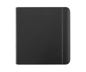 Nettbrett - Deksler og etui - Kobo Libra Colour - Black Notebook SleepCover Case - N428-AC-BK-N-PU