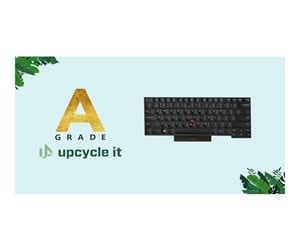 Tastatur - Lenovo - notebook replacement keyboard - QWERTY - Nordic - black Input Device - Bærbart tastatur - til utskifting - Nordisk - Svart - KEYBOARD-T480-MX