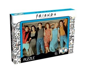 Puslespill - Winning Moves Puzzle - Friends Stairs (1000 pieces) Gulv - 5036905042253