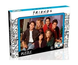 Puslespill - Winning Moves Puzzle - Friends Apartment (1000 pieces) Gulv - 5036905042239