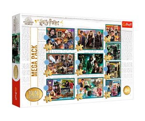 Puslespill - Trefl Puzzle - Harry Potter - In the world of Harry Potter (10in1) Gulv - TFL90392