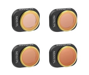 Actionkamera  - Tilbehør - Sunnylife 4 Lens Filters ND/PL 8 16 32 64 for DJI MINI 4 PRO - N4P-FI728