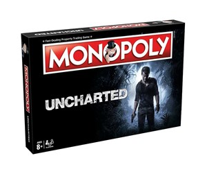 Brettspill & Puslespill - Winning Moves Monopoly - Uncharted (EN) - 5036905001892