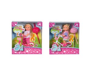 Dukker, Bamser & Utstyr - Evi Love Doll with Bicycle - 105731715