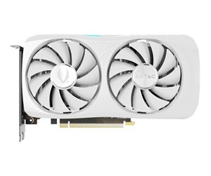 Grafikkort - ZOTAC GeForce RTX 4070 White - 12GB GDDR6 RAM - Grafikkort - ZT-D40740Q-10M