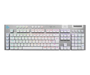 Tastatur - Logitech G G915 X - Gamingtastatur - Engelsk - Hvit - 920-012689