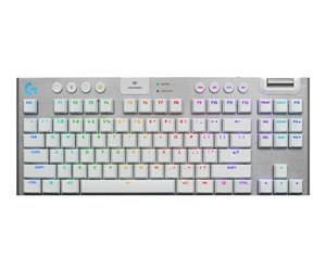 Tastatur - Logitech G G915 X - Gamingtastatur - Engelsk - Storbritannia - Hvit - 920-012736