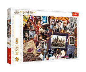 Puslespill - Trefl Puzzle - Harry Potter - Hogwarts Memories (500 pieces) Gulv - TFL37400