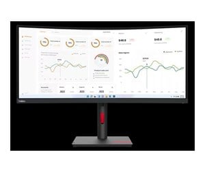 Skjerm - 34" Lenovo ThinkVision T34w-30 - 63D4ZAT1EU