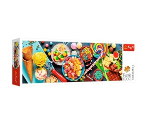 Puslespill - Trefl Puzzle - Panorama - Sweet delights (1000 pieces) Gulv - TFL29046