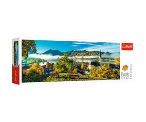 Puslespill - Trefl Puzzle - Panorama - By the Schliersee lake (1000 pieces) Gulv - TFL29035