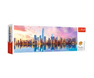 Puslespill - Trefl Puzzle - Panorama - Manhattan (1000 pieces) Gulv - TFL29033