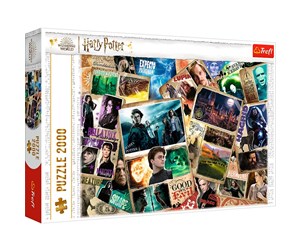 Puslespill - Trefl Puzzle - Harry Potter - Characters (2000 pieces) Gulv - TFL27123