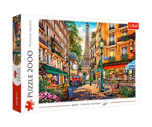 Puslespill - Trefl Puzzle - Afternoon in Paris (2000 pieces) Gulv - TFL27121