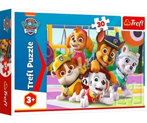 Puslespill - Trefl Puzzle - PAW Patrol - Paw Patrol always on time (30 pieces) Gulv - TFL18286