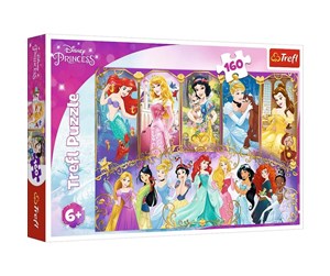 Puslespill - Trefl Puzzle - Princess - Princesses portraits (160 pieces) Gulv - TFL15407