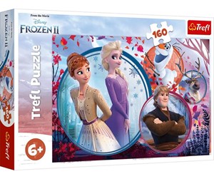 Puslespill - Trefl Puzzle - Frozen - Sister adventure (160 pieces) Gulv - TFL15374