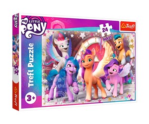 Puslespill - Trefl Puzzle - My Little Pony Movie - The Joy of the Ponies (24 Maxi pieces) Gulv - TFL14338