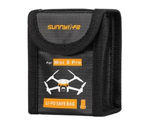 Droner - Sunnylife Battery Bag for Mini 3 Pro (for 1 battery) MM3-DC384 - MM3-DC384