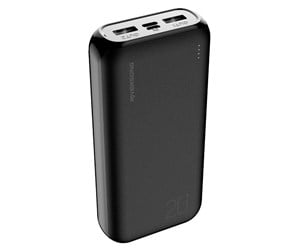 Nødlader - Riversong Vision S20E Pro 20.000 mAh 20W USB-C PD powerbank Black Nødlader - Svart - 20000 mAh - PB84-BLACK