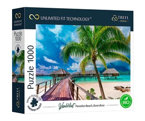 Puslespill - Trefl Puzzle - Unlimited Fit - Paradise Beach Bora-Bora (1000 pieces) Gulv - TFL10704