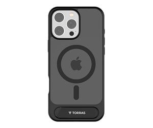 Mobil - Deksel og etui - Torras Pstand Series Case for iPhone 16 Pro Max (black) - X00FX1942