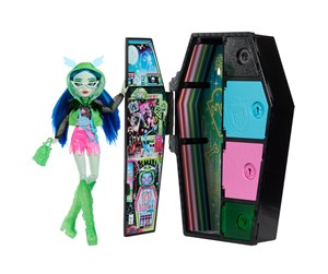 Dukker, Bamser & Utstyr - Monster High Skulltimate Secrets Neon Frights Ghoulia Yelps Doll - HNF81