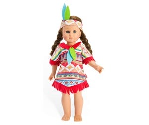 Dukker, Bamser & Utstyr - Heless Dolls Indian set Blue Feathers 28-35 cm - 1640