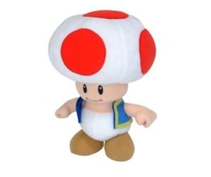 Reklameartikler - Super Mario - Toad Plush 20 cm - Bamser & kosedyr - 81264