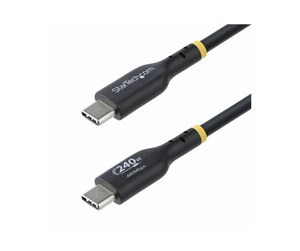 USB - StarTech.com 3m USB C Charging Cable USB-IF Certified USB-C Cable 240W - USB-C cable - 24 pin USB-C to 24 pin USB-C - 3 m - USB2EPR3M