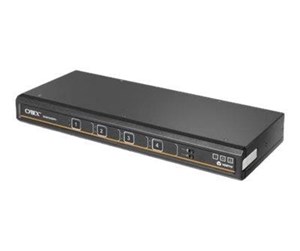 KVM-switch - Emerson Network Power Cybex Secure MultiViewer KVM Switch SCMV245DPH - KVM / audio / USB switch - 4 ports - SCMV245DPH-400