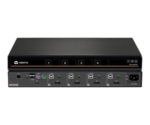 KVM-switch - Emerson Network Power Cybex SC940DPH - KVM / audio switch - 4 ports - SC940DPH-400