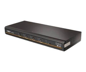 KVM-switch - Emerson Network Power Cybex SC840DP - KVM / audio / USB switch - 4 ports - SC840DPH-400