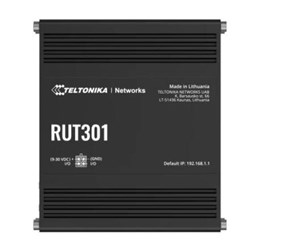 Ruter - Teltonika RUT301 - router - DIN rail mountable wall-mountable surface-mountable - Router - RUT301000000