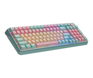 Tastatur - Cooler Master MK770 - keyboard compact - QWERTY - US - macarons Input Device - Gamingtastatur - Amerikansk Engelsk - Blå - MK-770-MCKR1-US