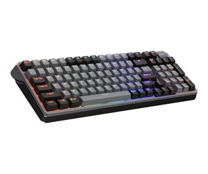 Tastatur - Cooler Master MK770 - keyboard compact - QWERTY - US - space grey Input Device - Gamingtastatur - Amerikansk Engelsk - Grå - BLAD